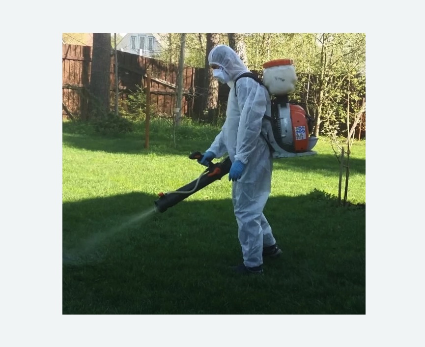 Обработка территории от клещей Верхнее Дуброво